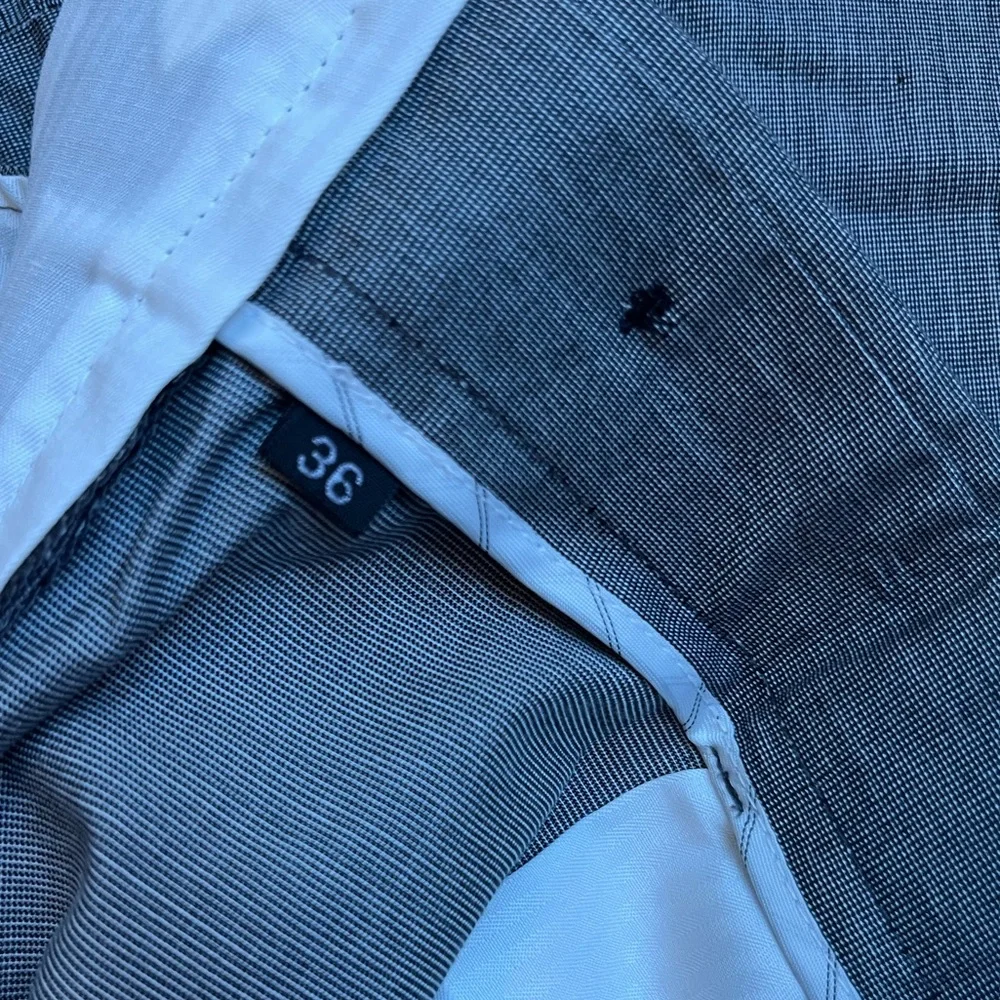 Carnoustie Gray Flat Front Pants Men's Size‎ 36x31